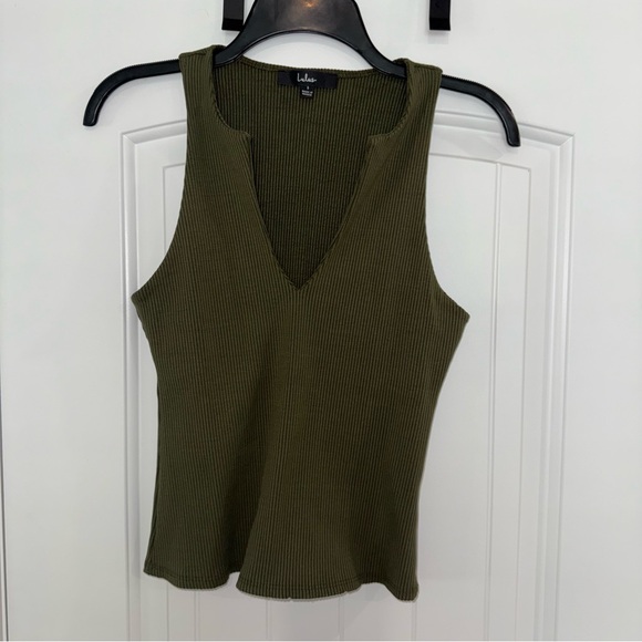 Lulu's Ribbed Knit Top - Picture 2 of 4